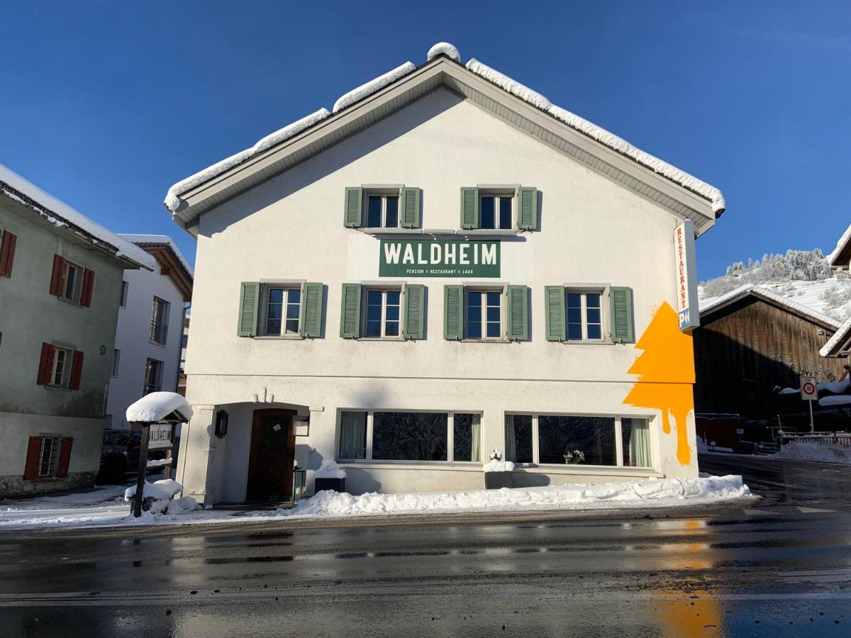 Waldheim Pension Laax Wohnung לאקס מראה חיצוני תמונה